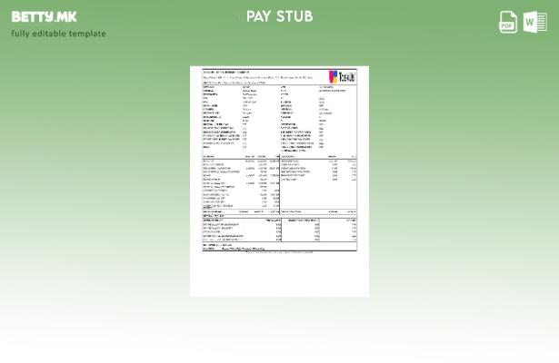 Модерен стил, шаблон за уплатница TaskUS Индија